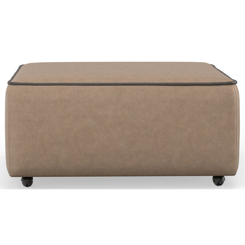 Repose-pieds Ayoka, Polyester brun