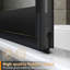 Azmina 890mm - 900mm W x 1400mm H Pivot Framed Tub Door with Clear Glass