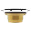 Couvercle de drain de douche carré 4-1 / 4 "avec tuyau de drain en laiton 2"-21698876