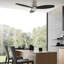 Ventilateur de plafond intelligent 48 po avec télécommande et ensemble d'éclairage inclus.-991761514