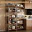 Wood Grain Wire Shelving Cover Set-1723040268