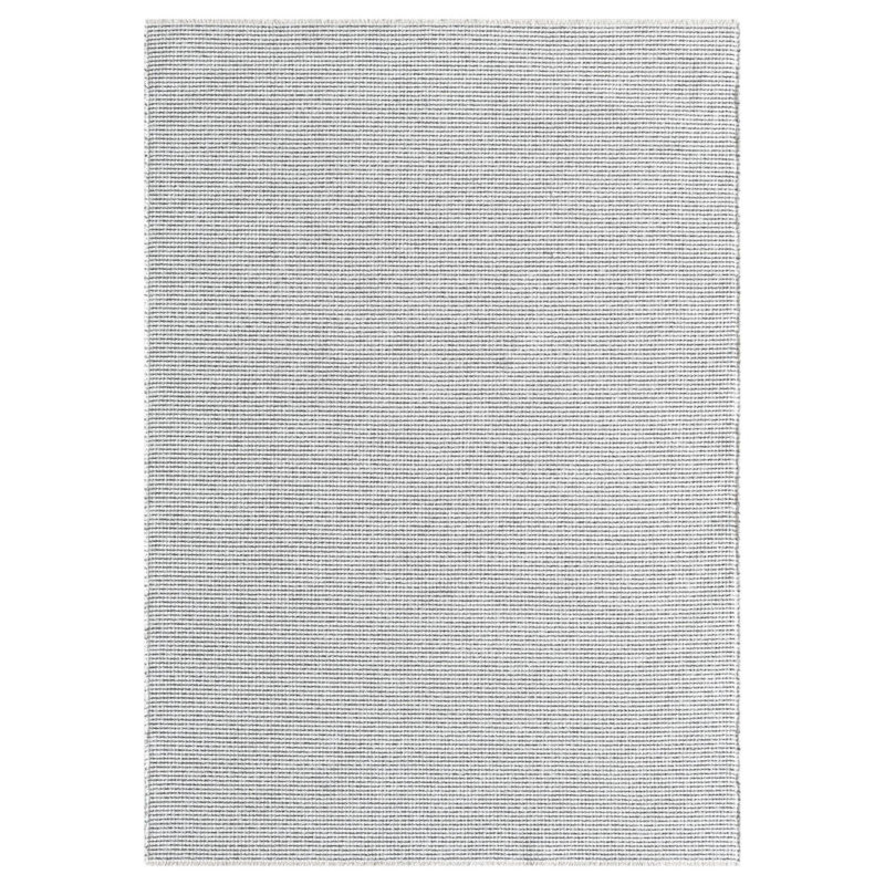 Two Tone Fringed Area Rug, Rectangle 8' x 10'