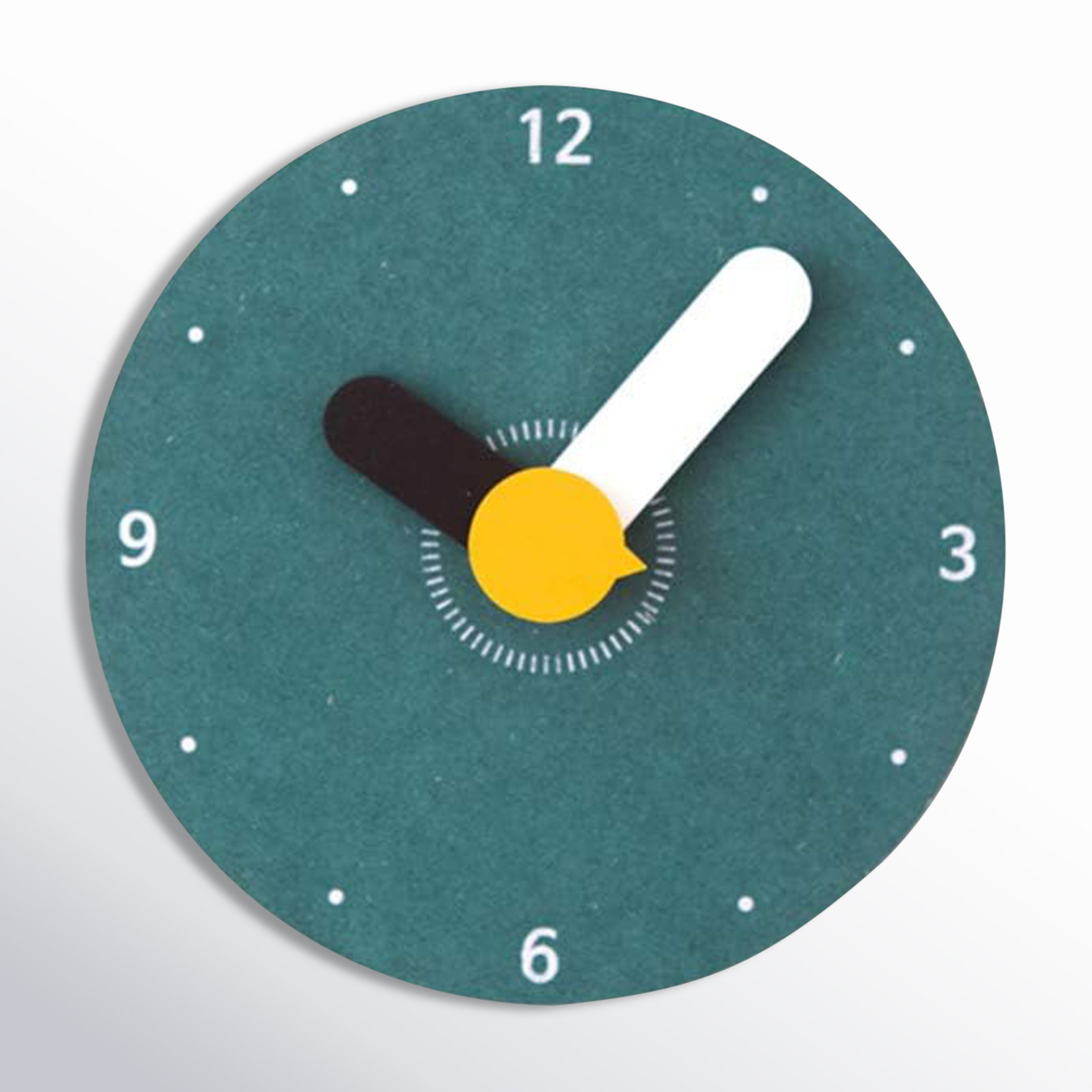 Jordi Wall Clock, Green