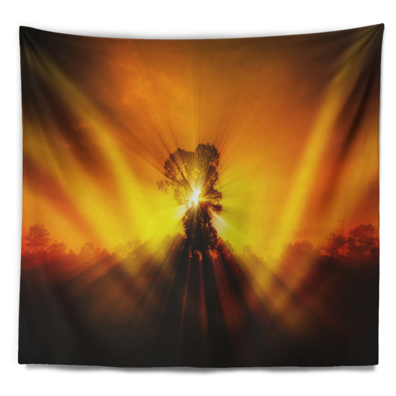 Polyester Tapestry, 50" H x 60" W