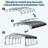 20x25FT Metal Carport, Heavy Duty Galvanized Steel Canopy Shelter for Trucks & Boats-122925894
