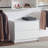 Devi White Wall Mounted Wood Closet System-1924130003