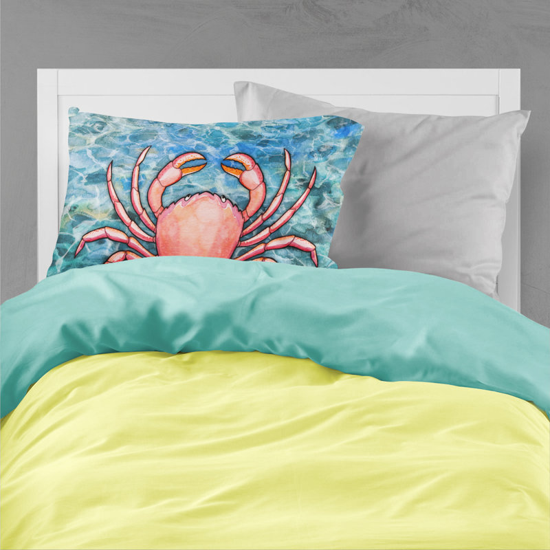 Taie d’oreiller crabe