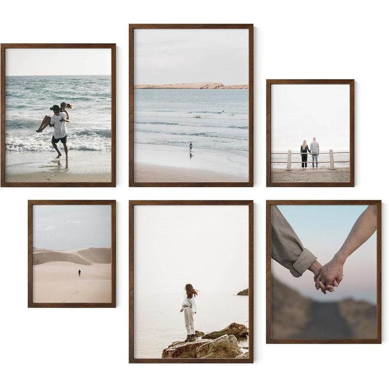 Picture Frames for Gallery Wall, Walnut