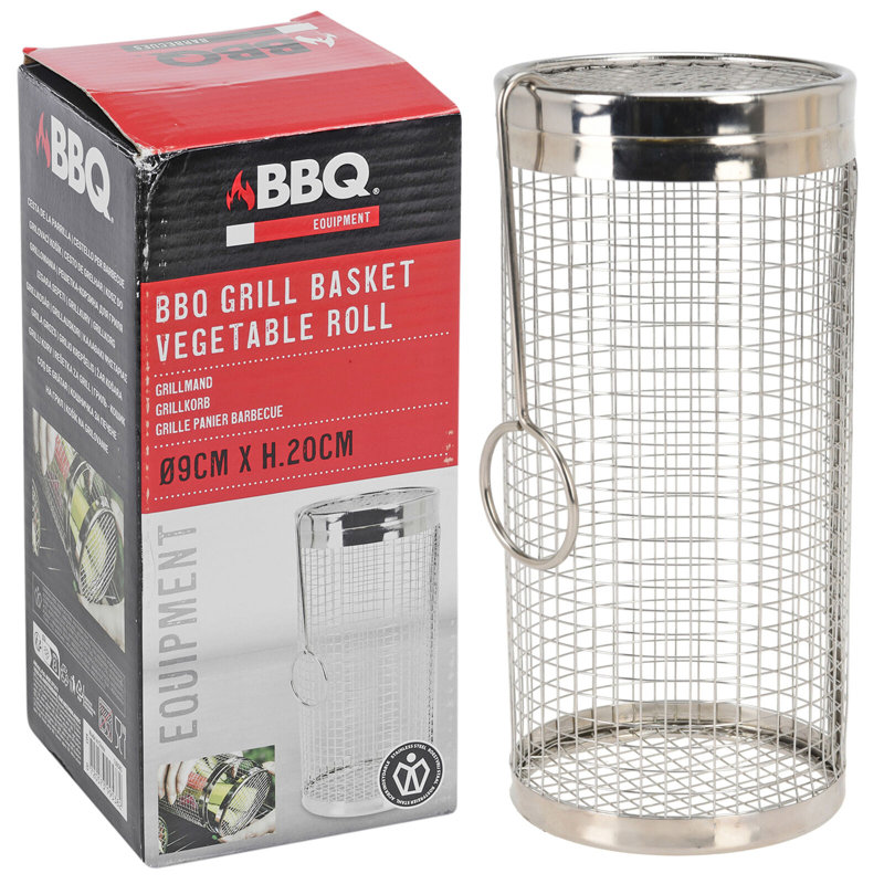 Sabol Stainless Steel Grill Basket