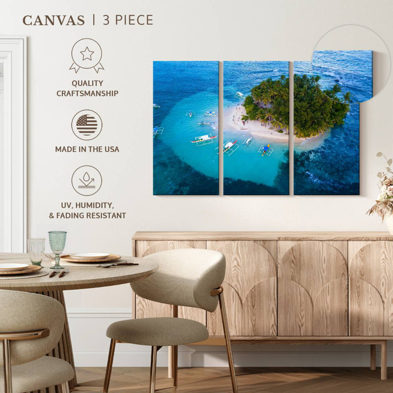 Gillard Guyam Beach, 42" H x 65" W