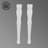 White Console Sink Solid Birch Spindle Leg Pair Renovators Supply