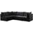 Izadora Velvet L-Shaped Sectional Reversible