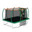 Longue trampoline rectangulaire extérieure pour adultes 8X14FT
