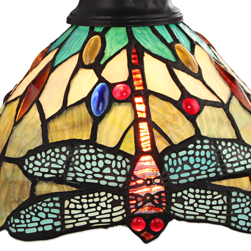 Alesandra Glass Armed Sconce, Yellow/Gray