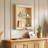 17"W X 5.6"D X 20"H Wall Niche Recessed Solid Wood Rectangle Wall Cabinet