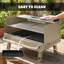 Outsunny 52cm W Portable Charcoal Grill-124632129