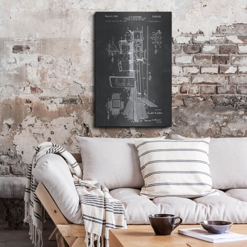 «Luxe Electron Discharge Dispositif» par Luxe Portfolio, art mural en métal Luxe, H 36 po x l 24 po