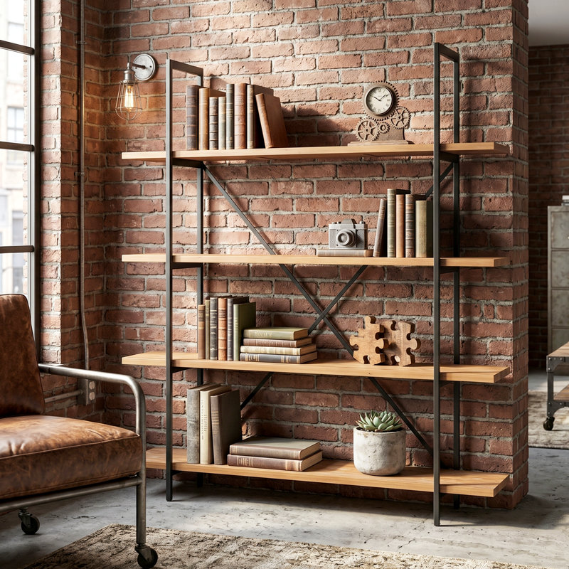 Gwyneth Etagere, 77" H x 72" W x 13.25'' D