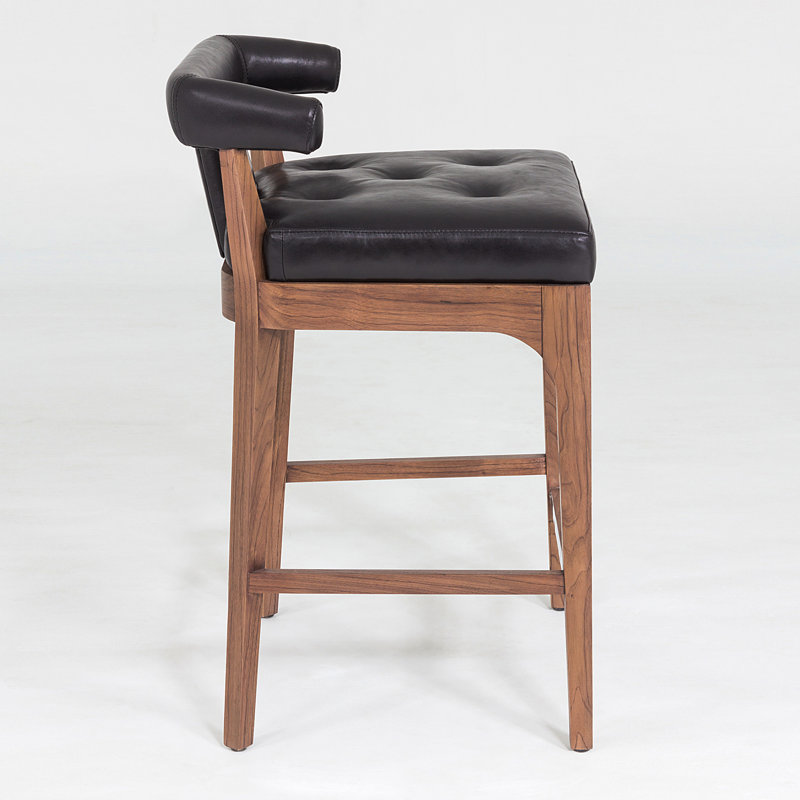 Moderno Stool, Black, Bar Stool (31" Seat Height)