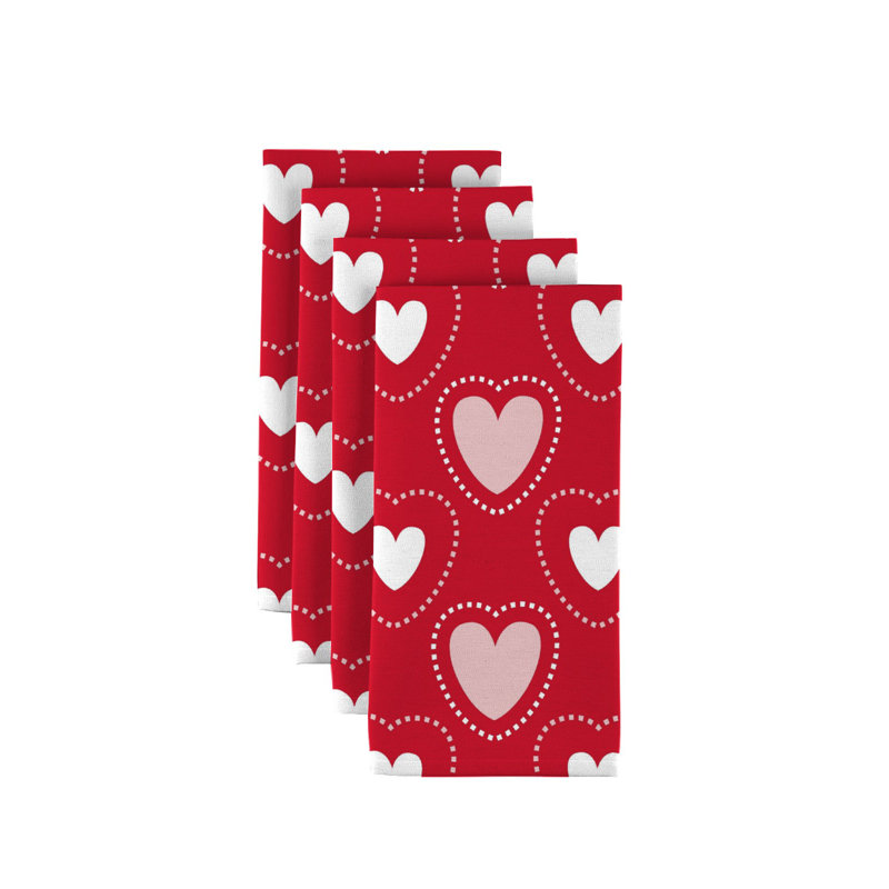 Polyester Geometric Square Napkin