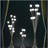 46" 11-light Acrylic Ball Chrome Gold Metal Floor Lamp