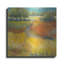 «Late Summer Landscape II» par Carol Rowan, art mural en métal, 36 po x 36 po-2027304018