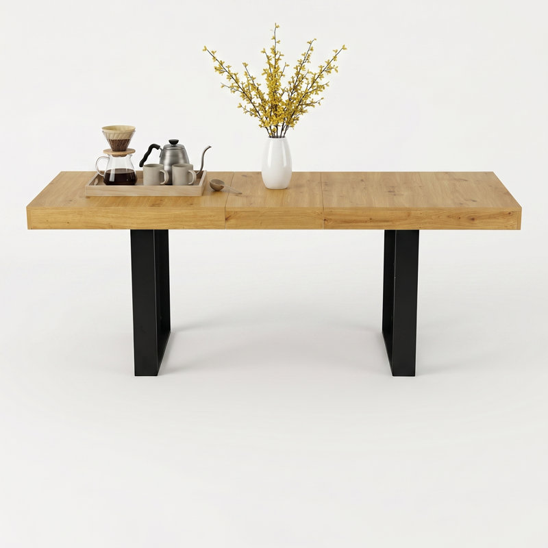 Extendable Dining Table, Oak