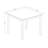 5 Piece Kitchen Table & Chairs Set Includes a Square Dining Table and 4 Dining Room Chairs, 36x36 Inch, Oak-1262869851-1262869849-1317844927