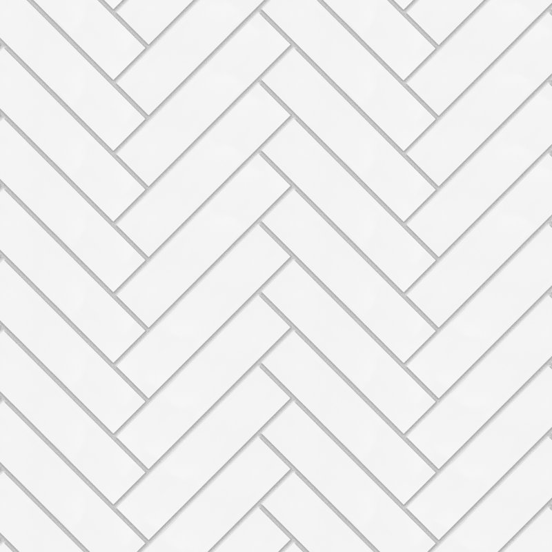 Metro Soho Ceramic Subway Tile, Matte White