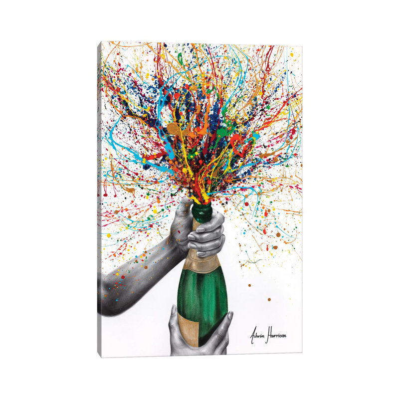 Bouteille de nostalgie - Giclée sur toile tendue avec châssis, H 48 po x l 32 po