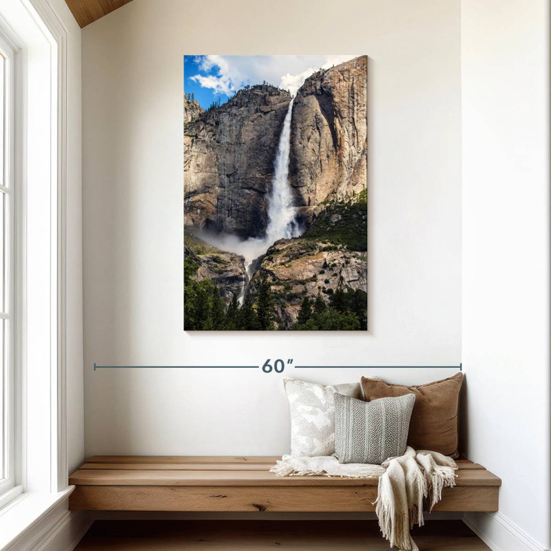 Chutes emblématiques d'Alvord à Yosemite, H 45 po x l 30 po