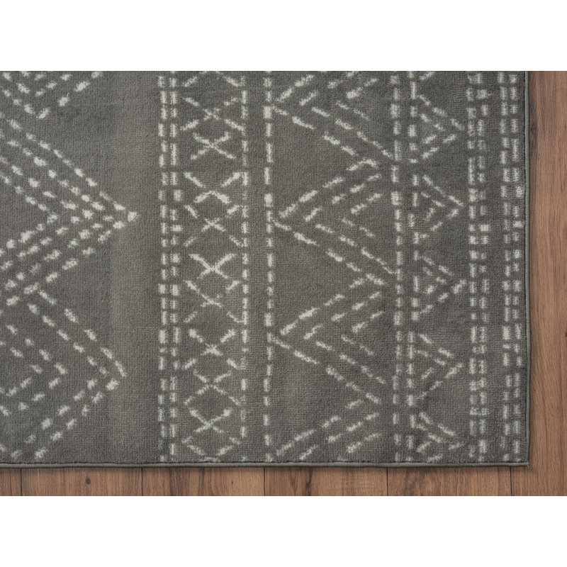Gillingham Geometric Area Rug, Rectangle 60x 100cm