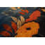 Tapis antique noué surdimensionné à motif floral chinois antique Art Deco
