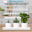 LED Full Spectrum Plant Grow Light Indoor Gardening Height Adjustable & Timer