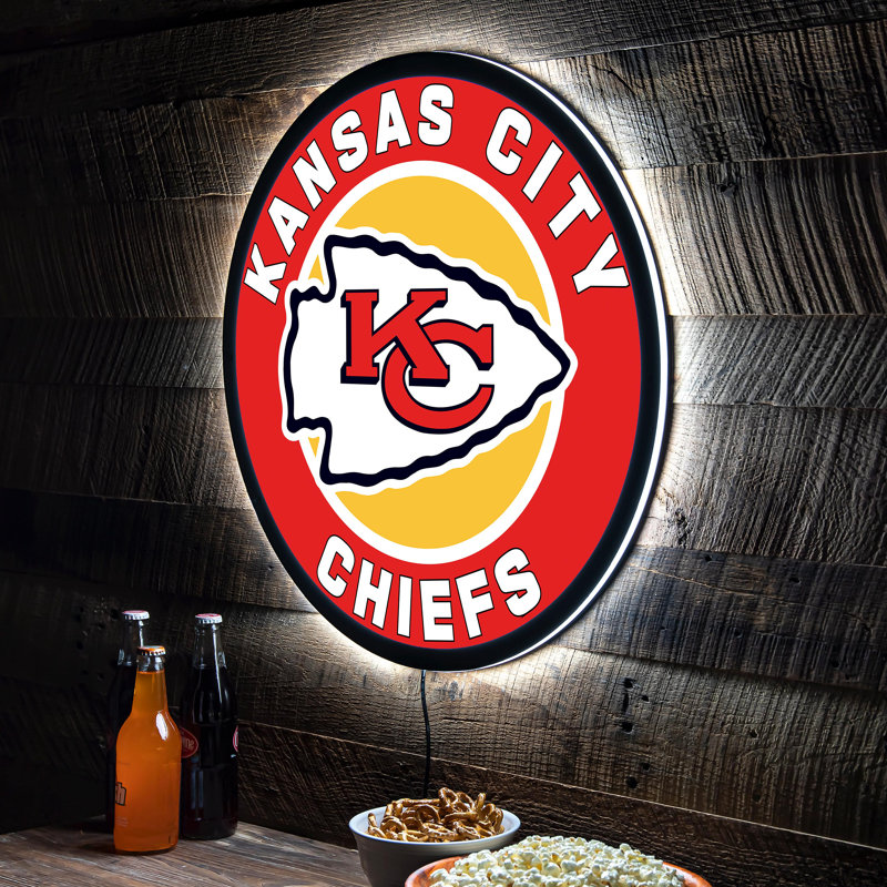 Plaque murale lumineuse NFL, Broncos de Denver