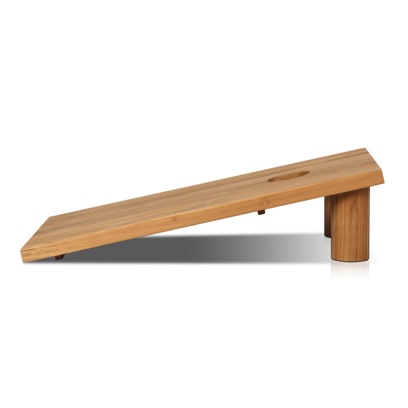 Outdoor Bag Toss Set-Aged Natural Teak