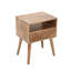 Saephan Solid Wood End Table