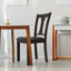 Chaise d'appoint rembourrée à dossier en lattes-1329749830