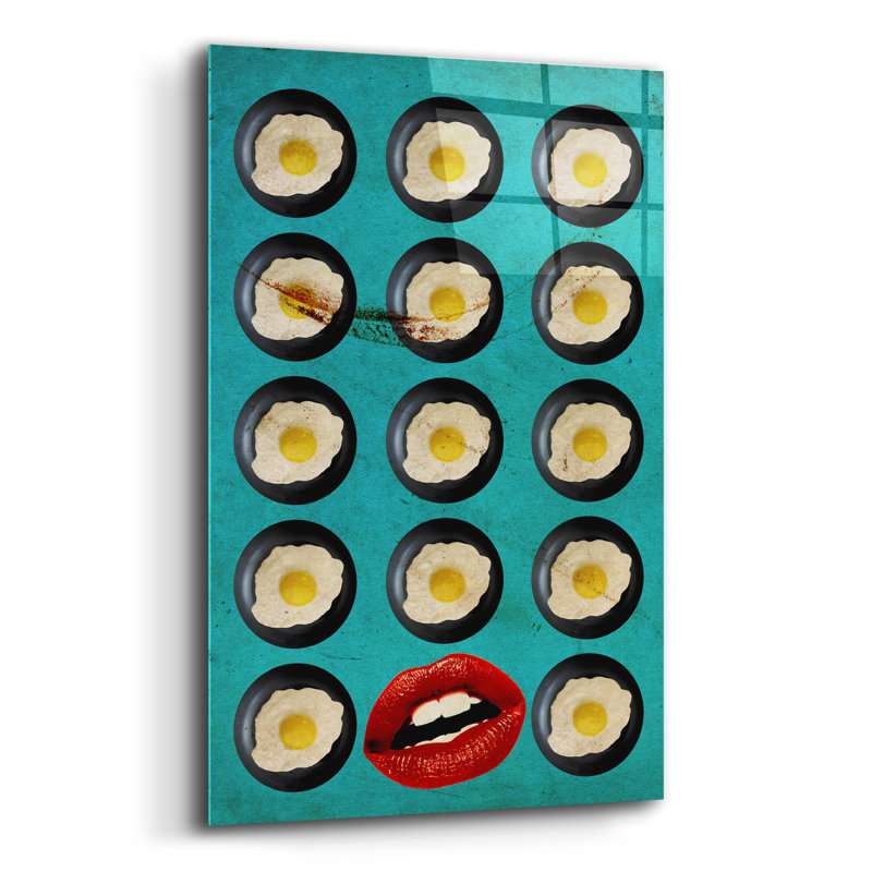 «One Egg A Day» par Elo Marc, H 24 po x l 16 po x P 0,2 po