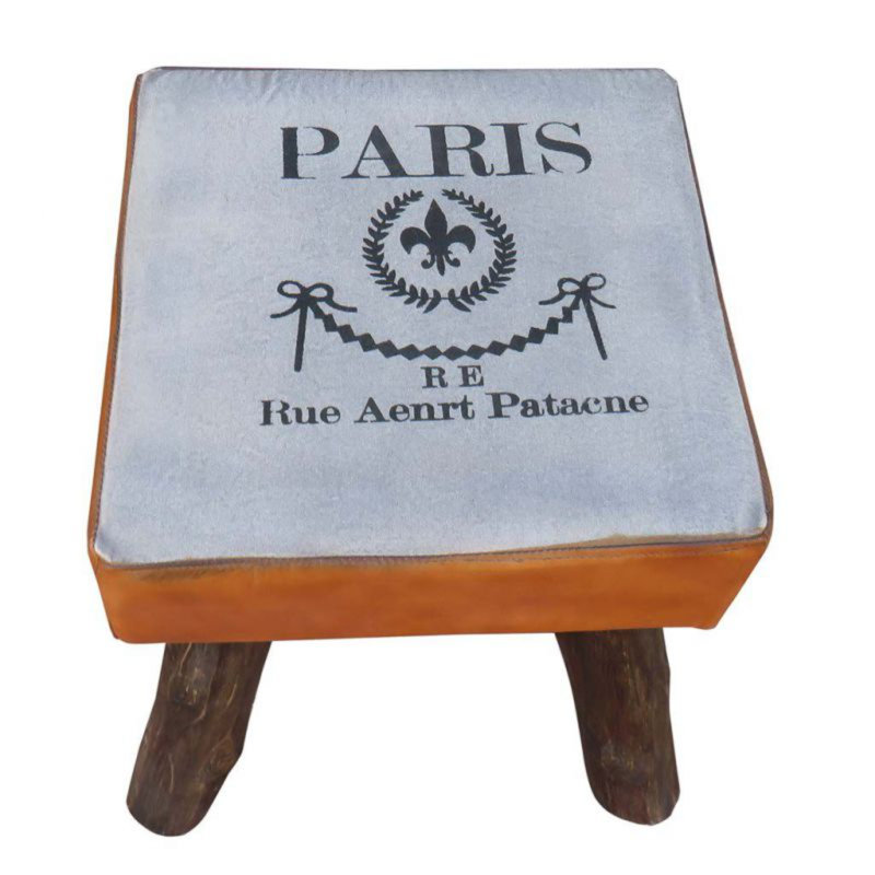 Solid Wood Accent Stool