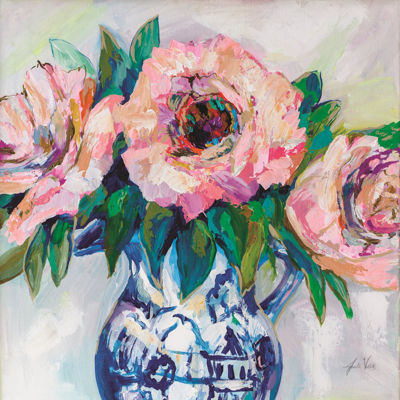 Sophisticated by Jeanette Vertentes - Wrapped Canvas Painting, 76cm H x 76cm W