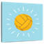Sireci Water Polo Ball On Blue-109204570