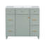 Meuble-lavabo 36 po avec lavabo en céramique-24035297