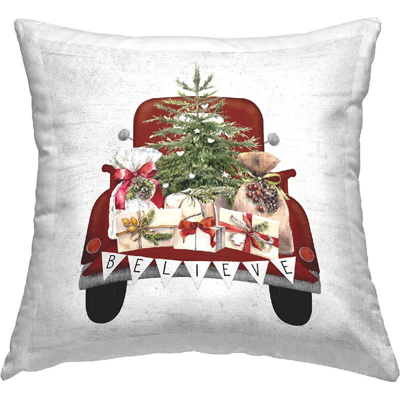  Housse et insert de coussin décoratif en polyester