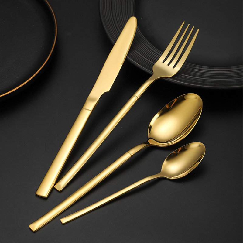 Ensemble de couverts Mercer41 Manwel - Service pour 6, Or