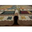 Tapis turc géométrique Kilim 12 x 14