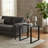 Chantrel Glass Top End Table