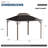 Polycarbonate Top Gazebo
