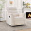 Fauteuil inclinable manuel rembourré 34,6 po-997314057