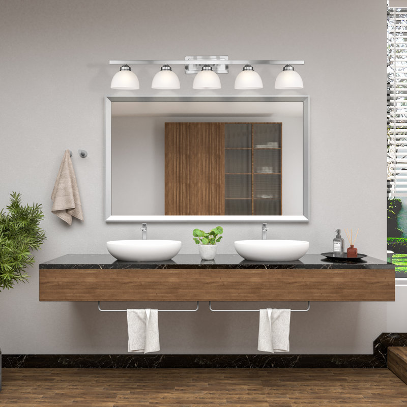 Annete 5 - Light Dimmable Vanity Light, Brushed Nickel
